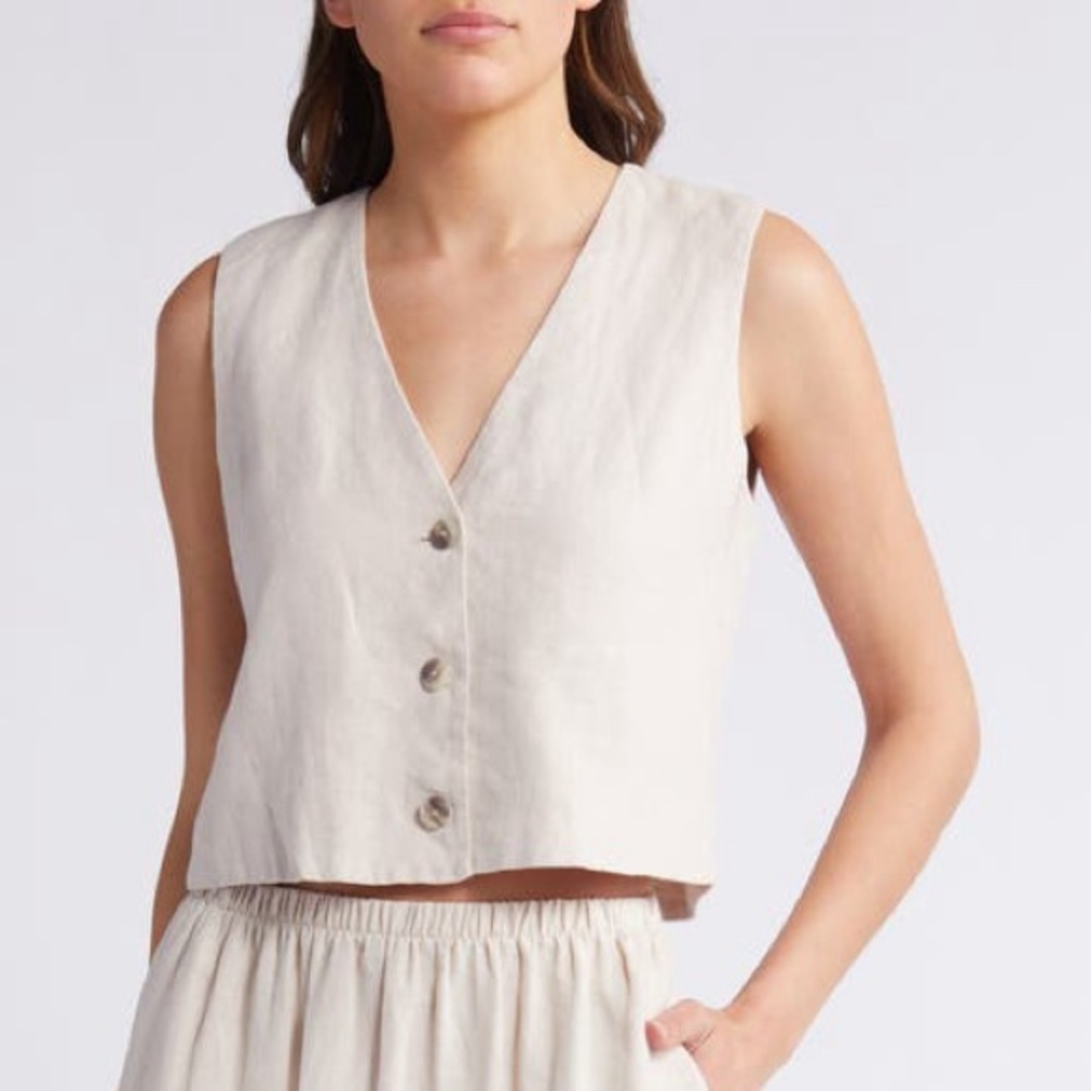 Xirena Vida Linen Vest